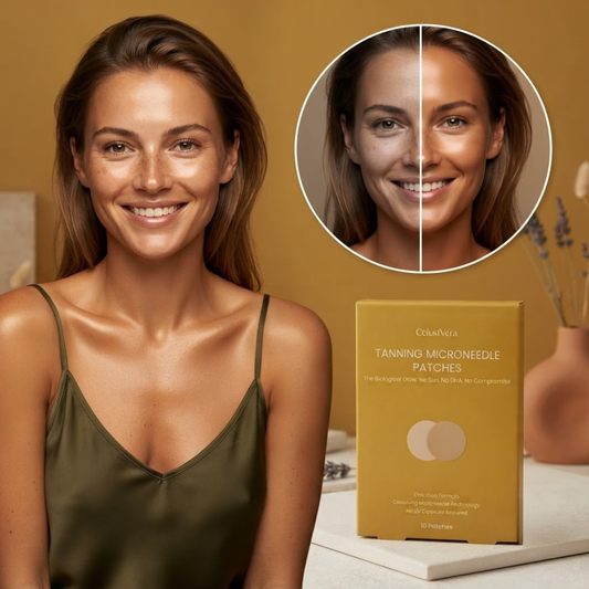 Bräunende Mikronadel-Pflaster | Aktivieren einen zu 100 % natürlichen Melanin-Glow in 14 Tagen – ohne DHA