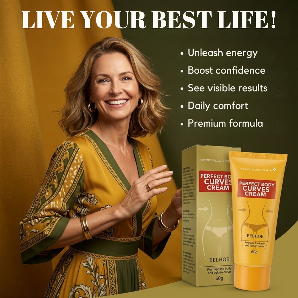 Perfect Body Curves Cream | Melts Stubborn Belly Fat and Reshapes Your Silhouette in Just 7 Days
