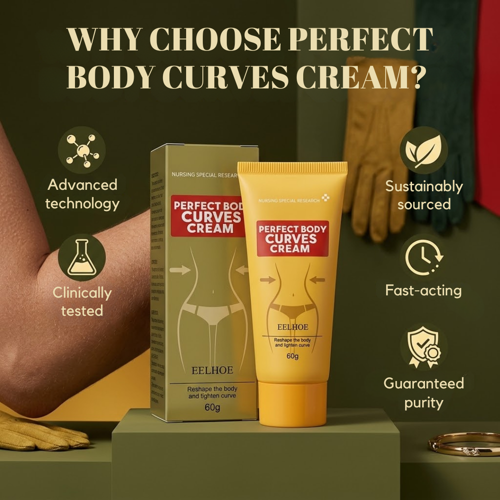 Perfect Body Curves Cream | Melts Stubborn Belly Fat and Reshapes Your Silhouette in Just 7 Days
