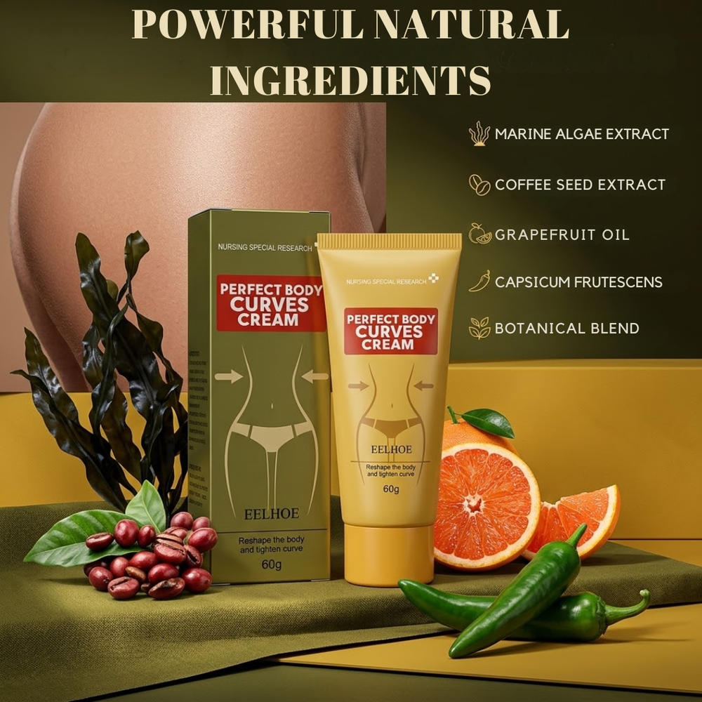 Perfect Body Curves Cream | Melts Stubborn Belly Fat and Reshapes Your Silhouette in Just 7 Days