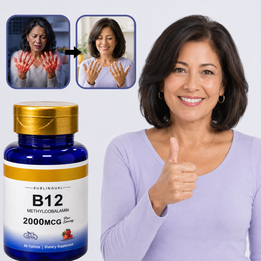 B12-methylcobalamin | Bekæmp daglig træthed, og understøt en sund nervefunktion