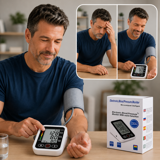 Electronic Blood Pressure Monitor | Fast, Reliable Readings at Home