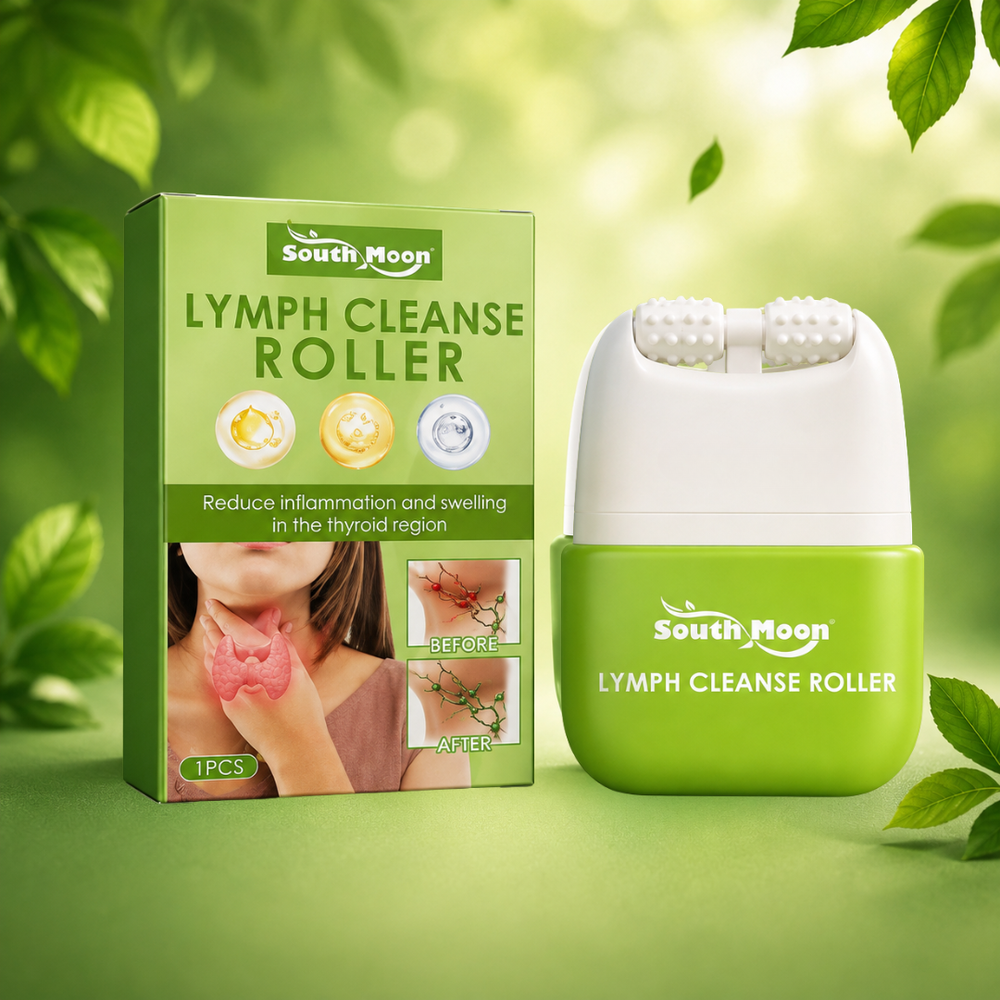 Lymph Cleanse Roller | De-Puff, Firm & Refresh a Swollen-Looking Neck