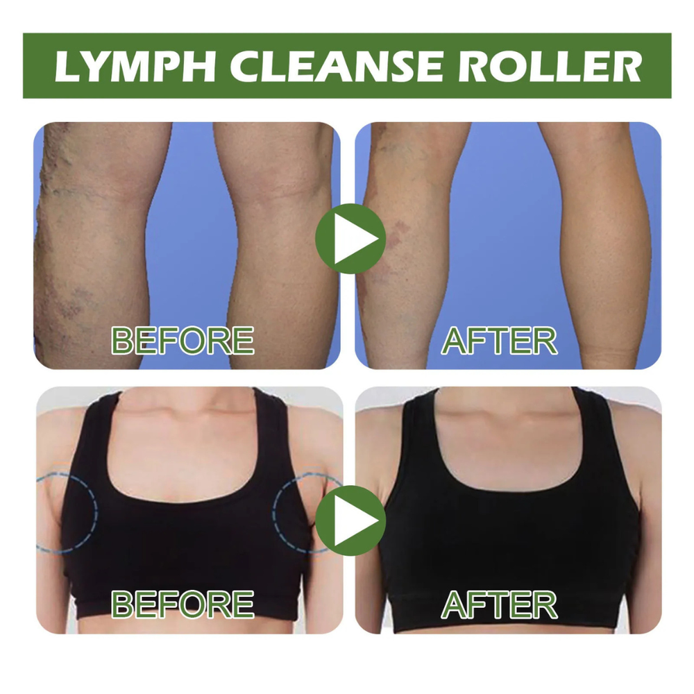 Lymph Cleanse Roller | De-Puff, Firm & Refresh a Swollen-Looking Neck