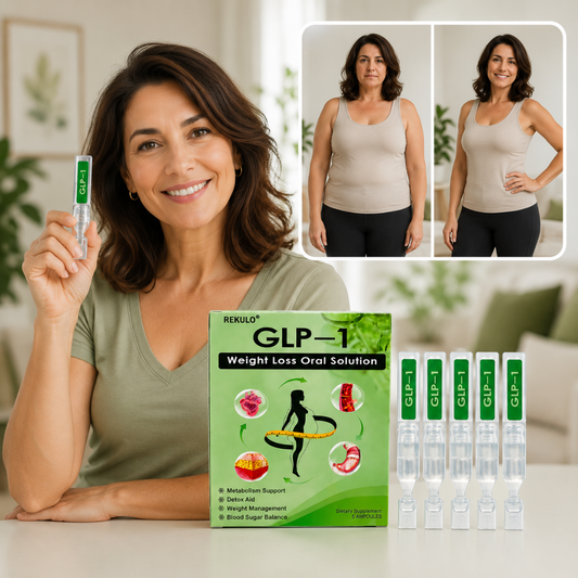REKULO® GLP-1-Lösung zum Einnehmen | Zügelt Heißhunger und bringt Ihre Gewichtsabnahme wieder in Gang