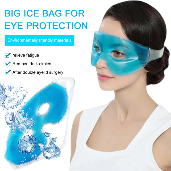 Cooling Gel Eye Mask  Wake Up Looking Rested, Refreshed & Less Puffy